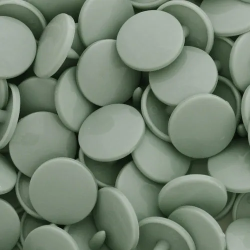 Kam Snaps Plastic Snaps A31 Light Sage Druckknöpfe 50 Sets