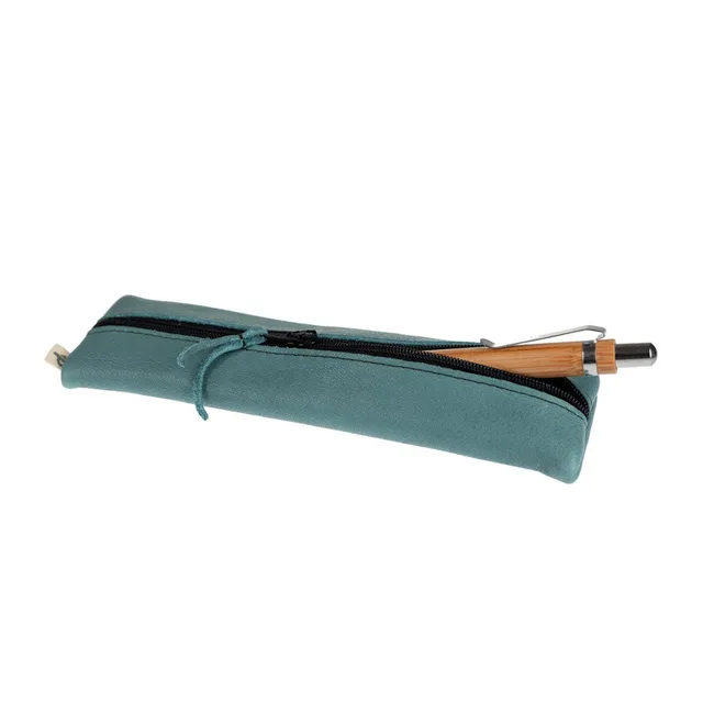 Pantolinos Federtasche klein Federmäppchen aus Naturleder