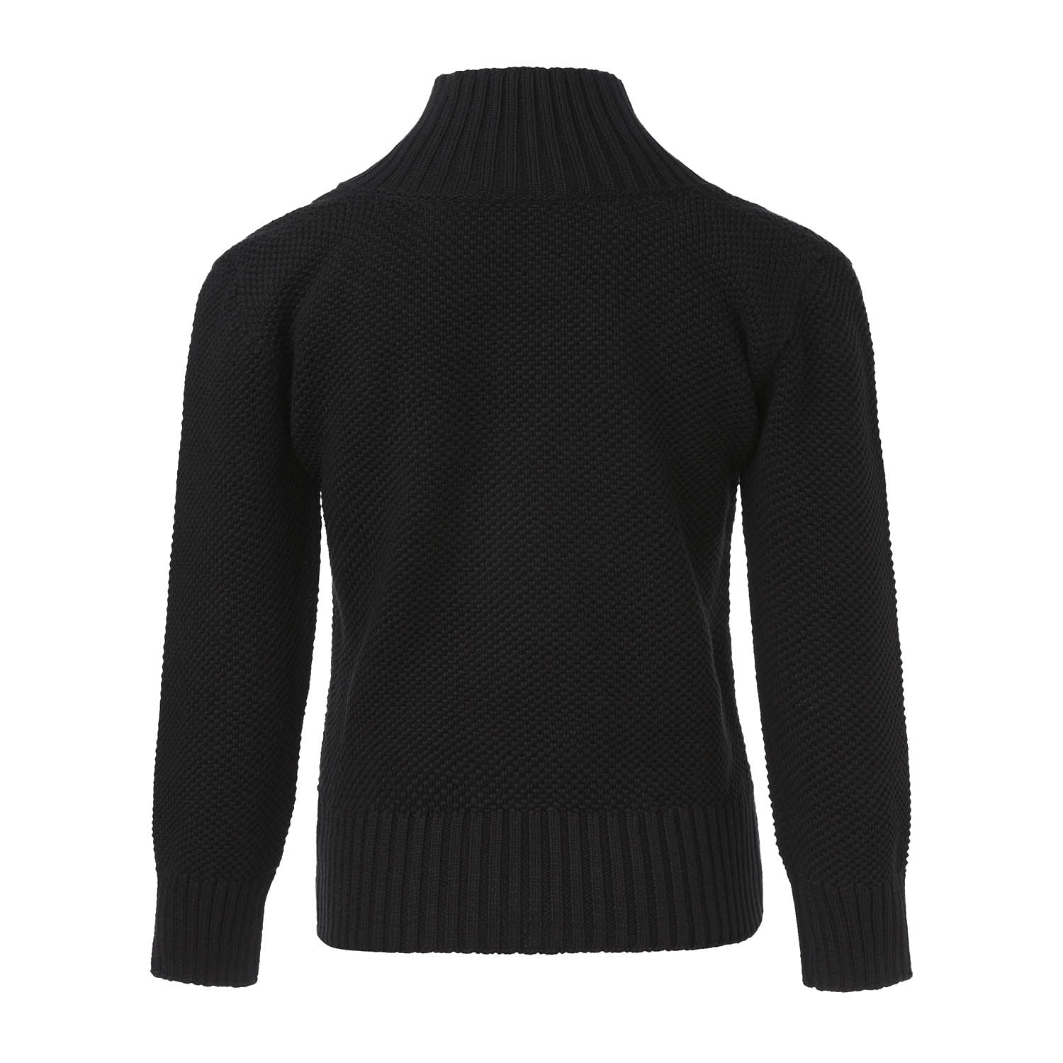 Infantium Victoria Knitted Black Sweater Kinderpullover schwarz