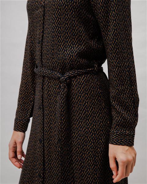 marlowe nature Mist V-Neck Dress Kleid black Gr. L Stäbchen