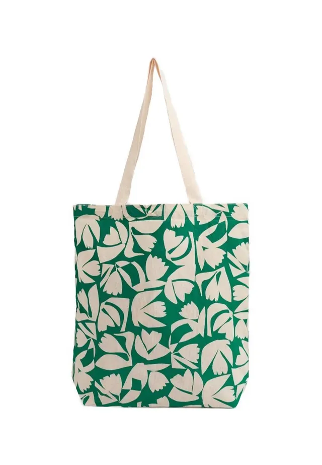 marlowe nature Accessoires Foldaway Canvas Shopper Tasche chalk