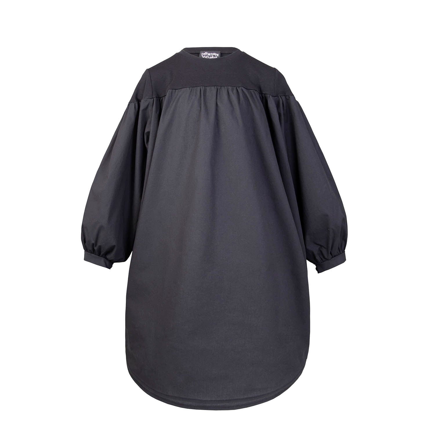 Infantium Victoria Girls Cotton Black Shirt Dress Kleid schwarz 128