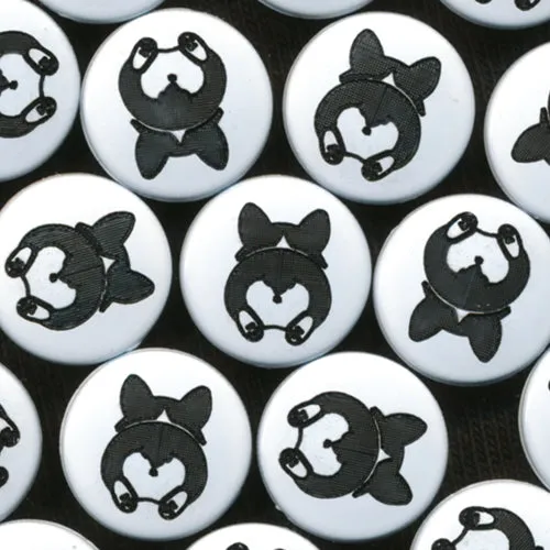 Kam Snaps Plastic Snaps Corgi B05 Druckknöpfe 25 Sets