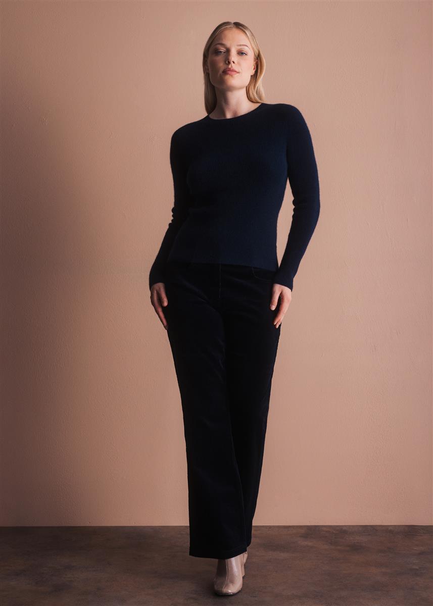 marlowe nature Kala Pullover Kaschmir schwarz 100% Kaschmir