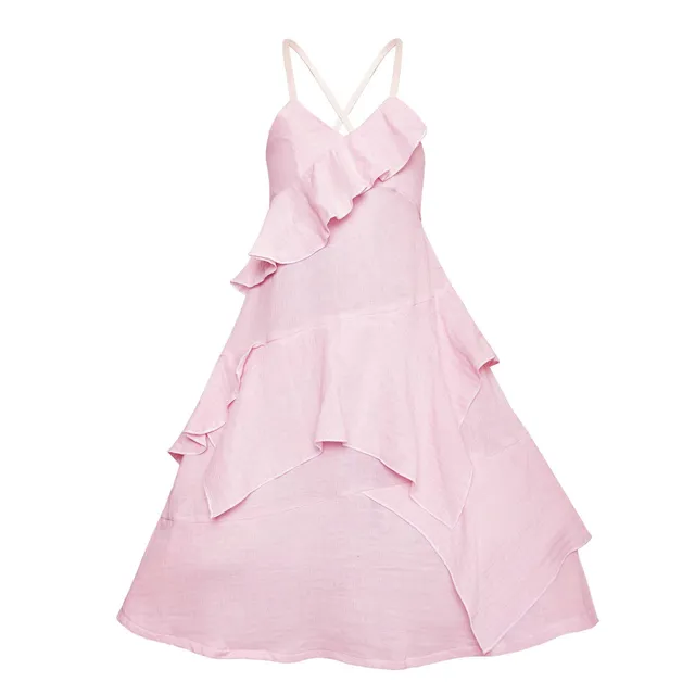 Infantium Victoria Dresses Light Pink Flower Girls Dress Kleid rosa Bio 116