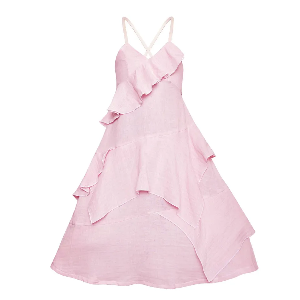 Infantium Victoria Dresses Light Pink Flower Girls Dress Kleid rosa Bio 116