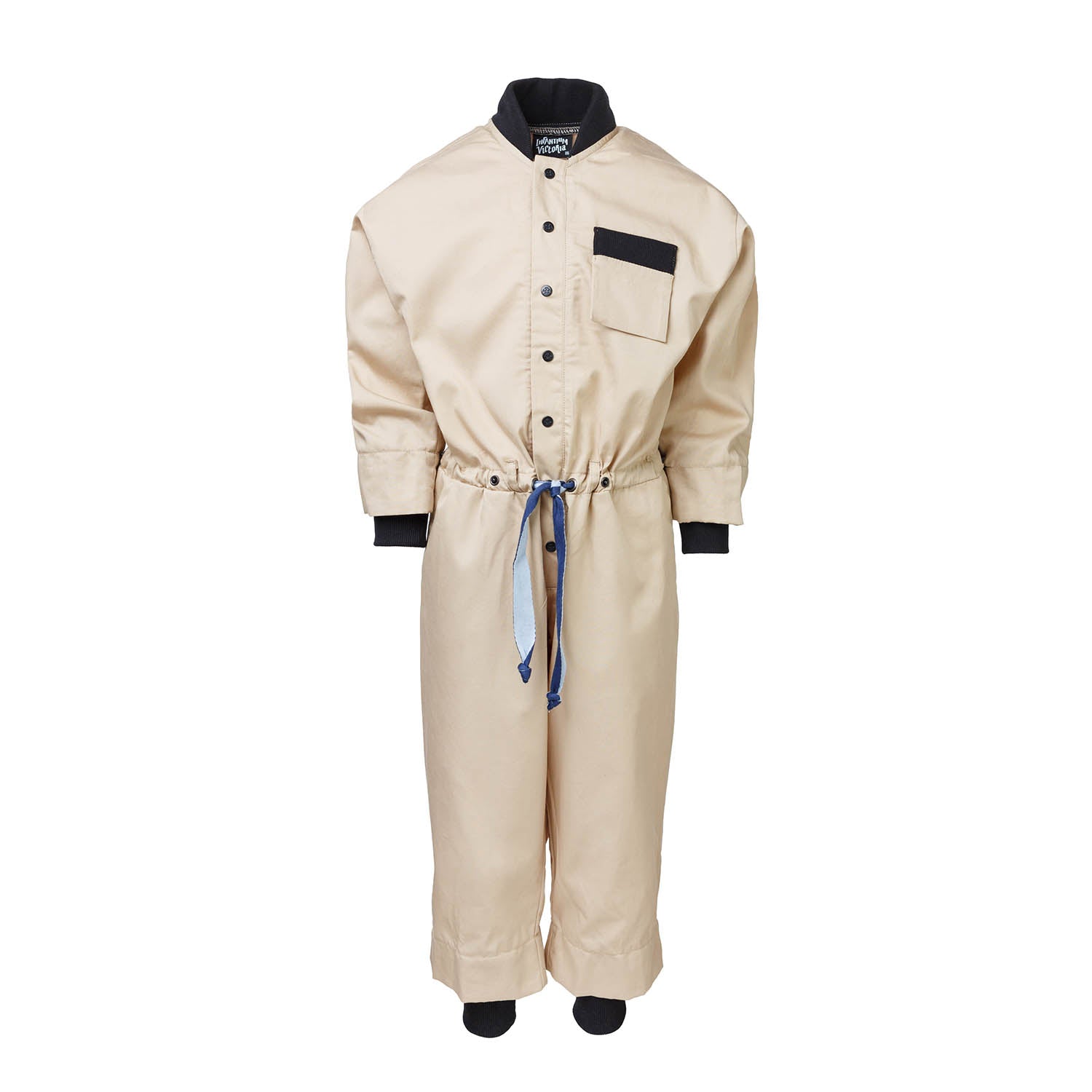 Infantium Victoria Beige Overall Kinder Gr.104 Baumwolle