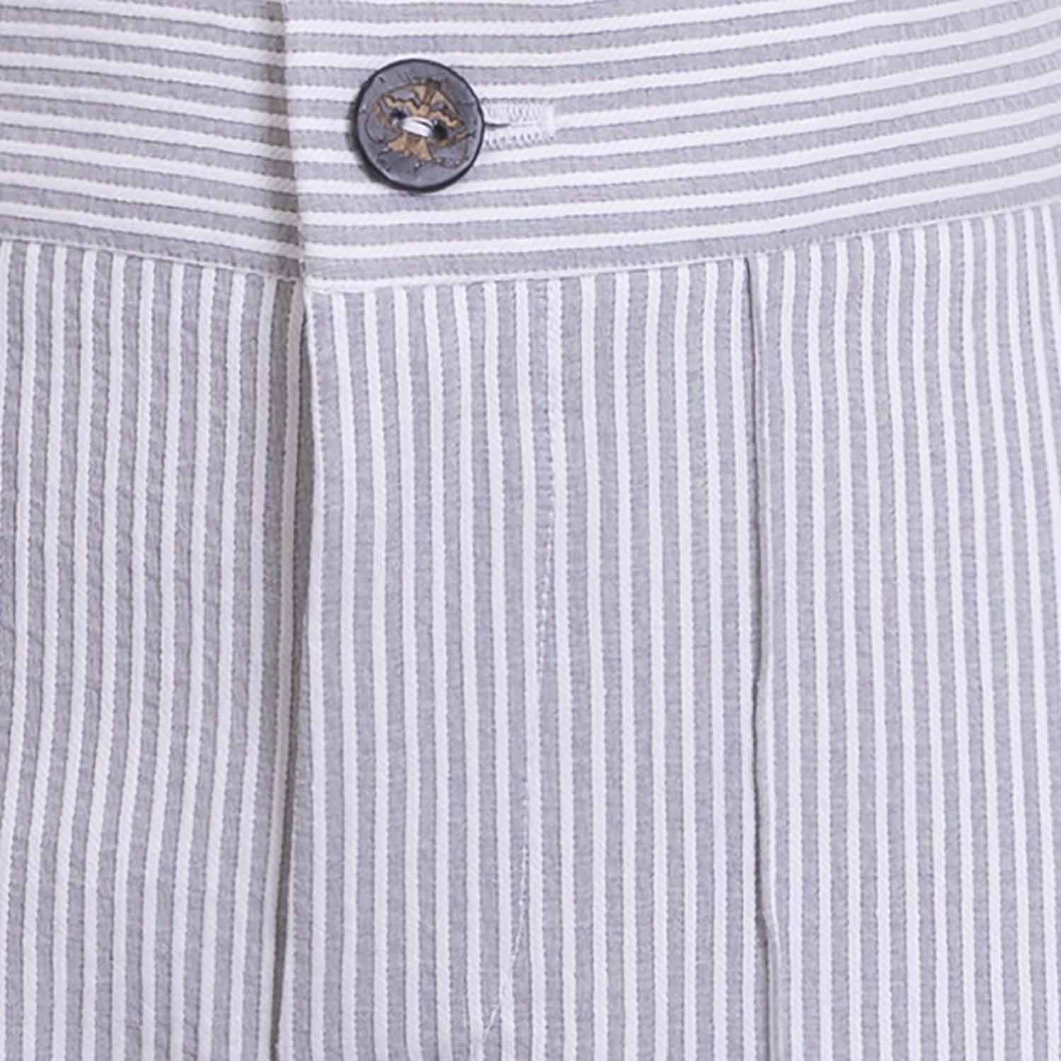 Infantium Victoria Striped Shorts Bermuda Grau 128