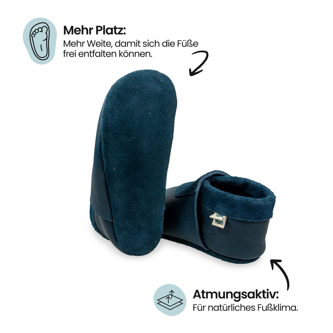 Pantolinos Plus Flair Barfußschuhe Leder Tobago