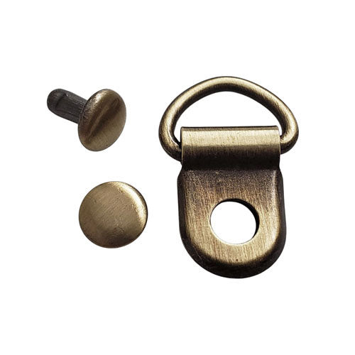 Kam Snaps Bag Hardware D-Ringe 10er Pack Silber 10mm