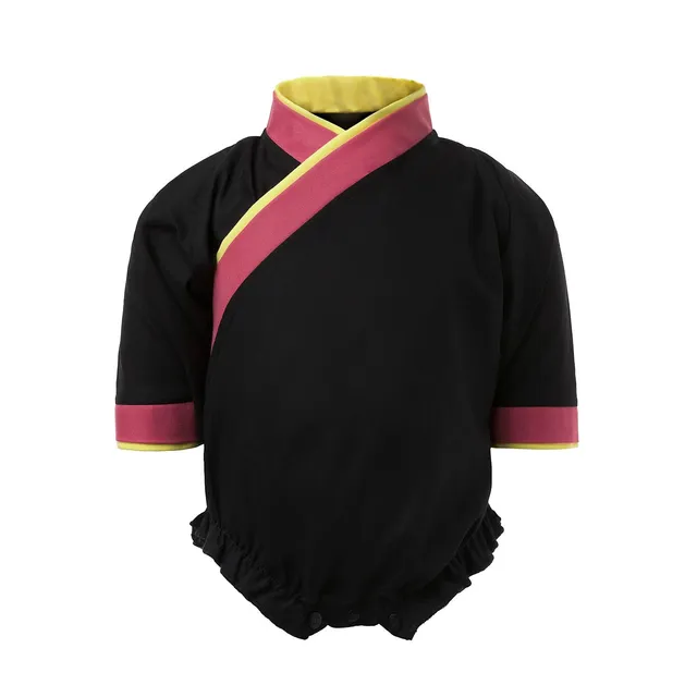 Infantium Victoria Kimono Body Schwarz 68 Bio-Baumwolle