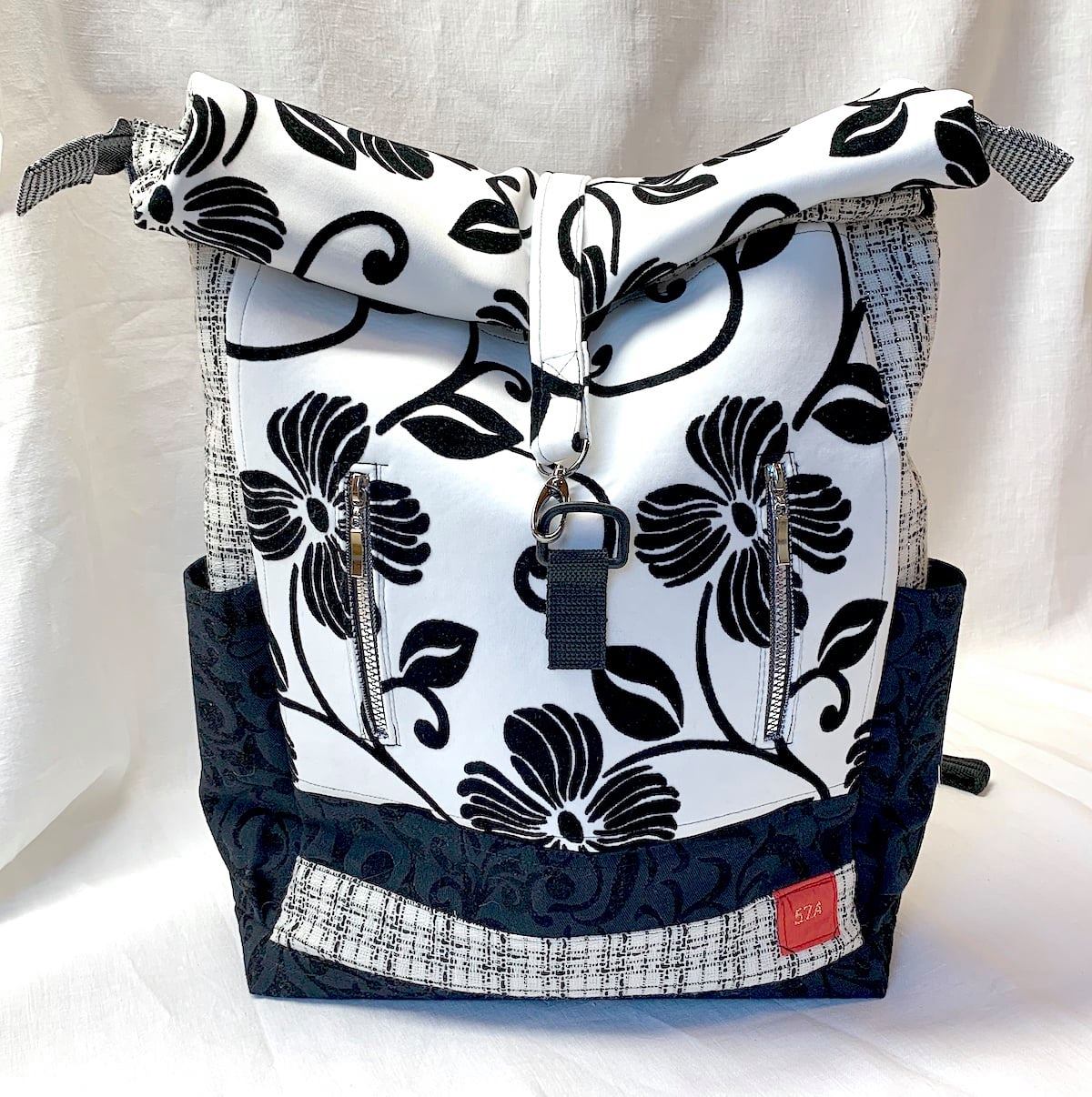 Schnittrebell Baxxter Rolltop-Rucksack Schnittmuster PDF 45x35 cm