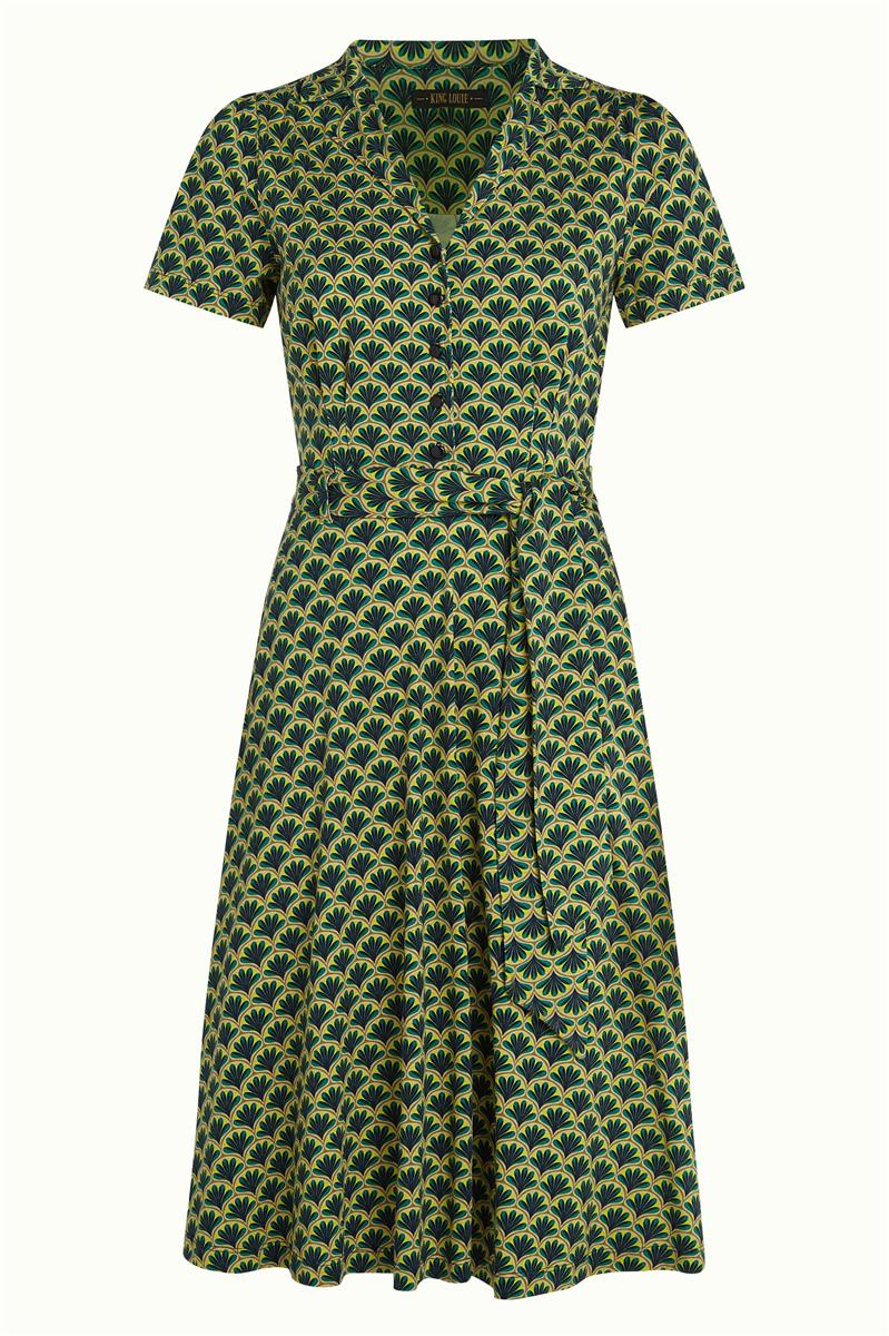Marlowe Nature Kleider Sheeva Dress Touche Kleid beacon blue