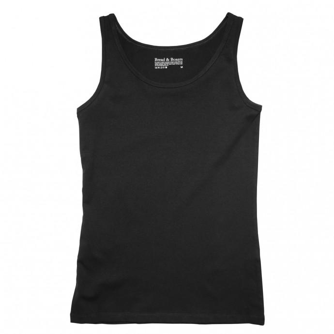 marlowe nature Women Tank Top schwarz Bio-Baumwolle Gr. M