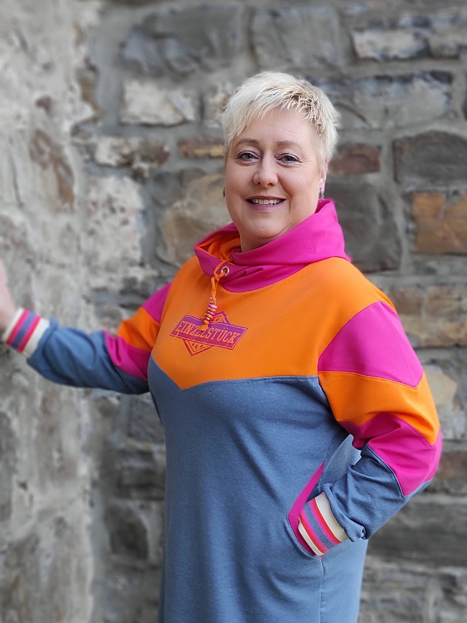Schnittrebell Papierschnitte Soukie Hoodie Schnittmuster Gr.34-54