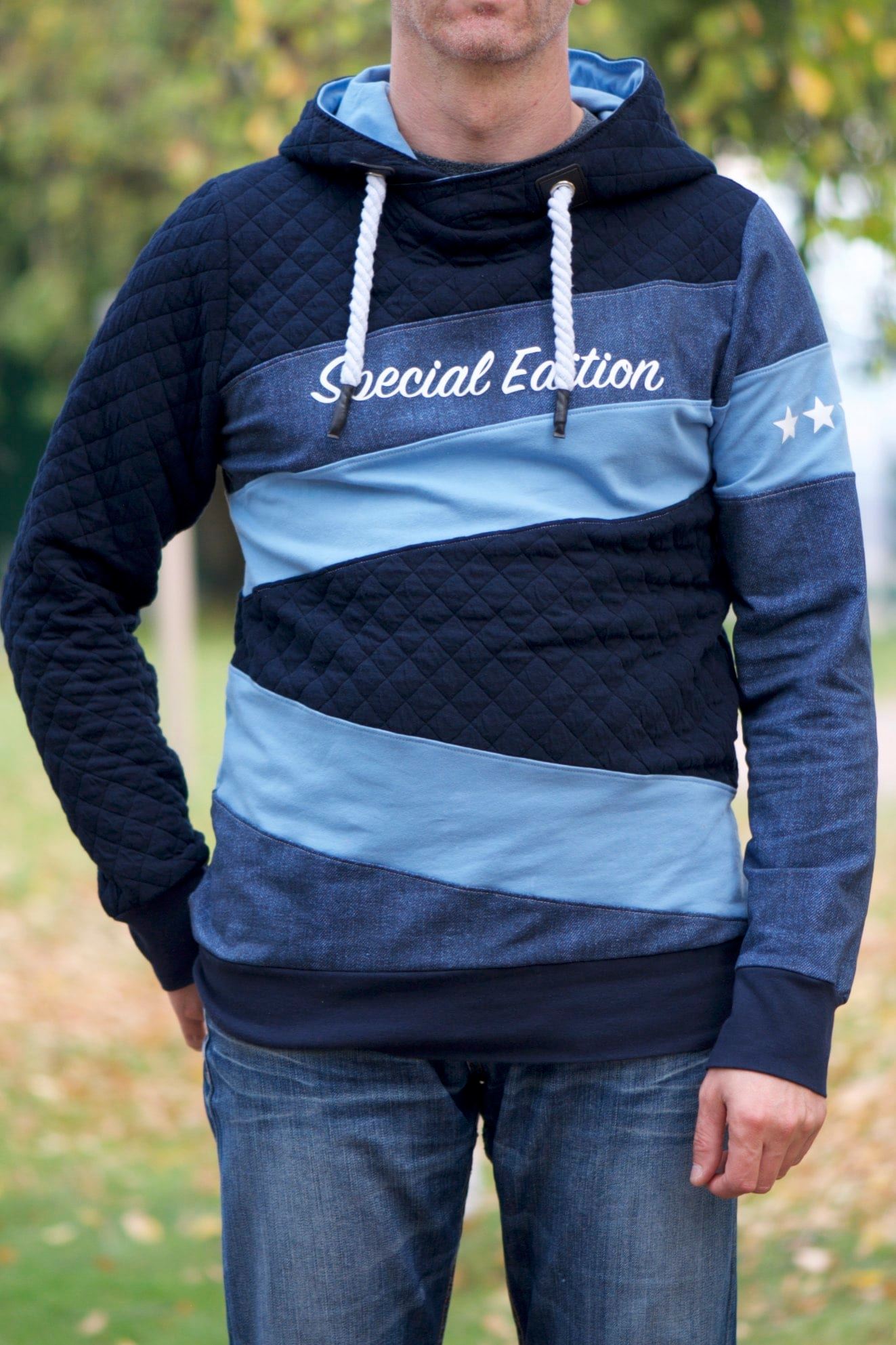 Schnittrebell Papierschnitte Hoodie Morris Schnittmuster XS-XXXL A0