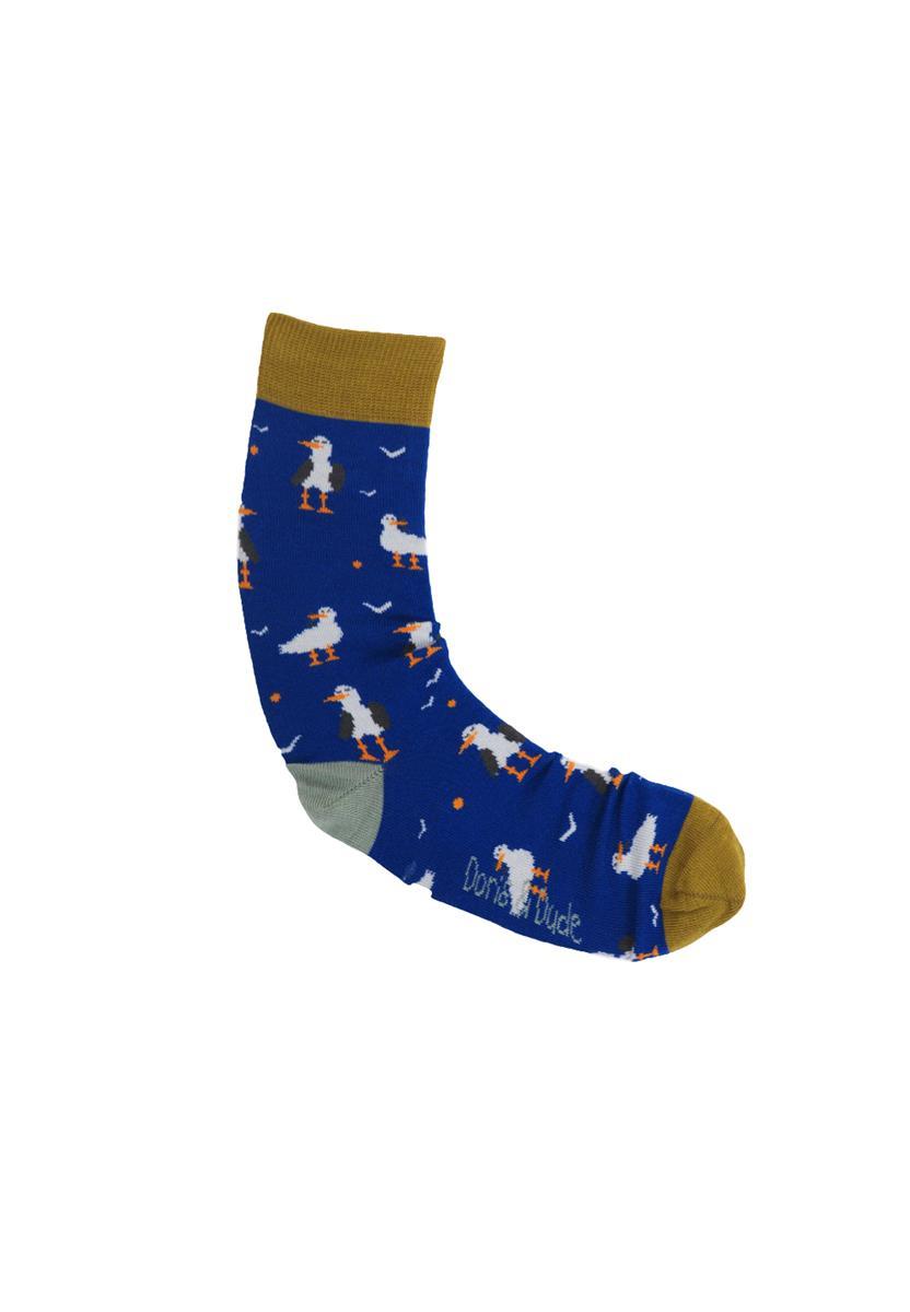 Doris & Dude Seagull klein Socken navy 36-40 Bambus-Baumwolle