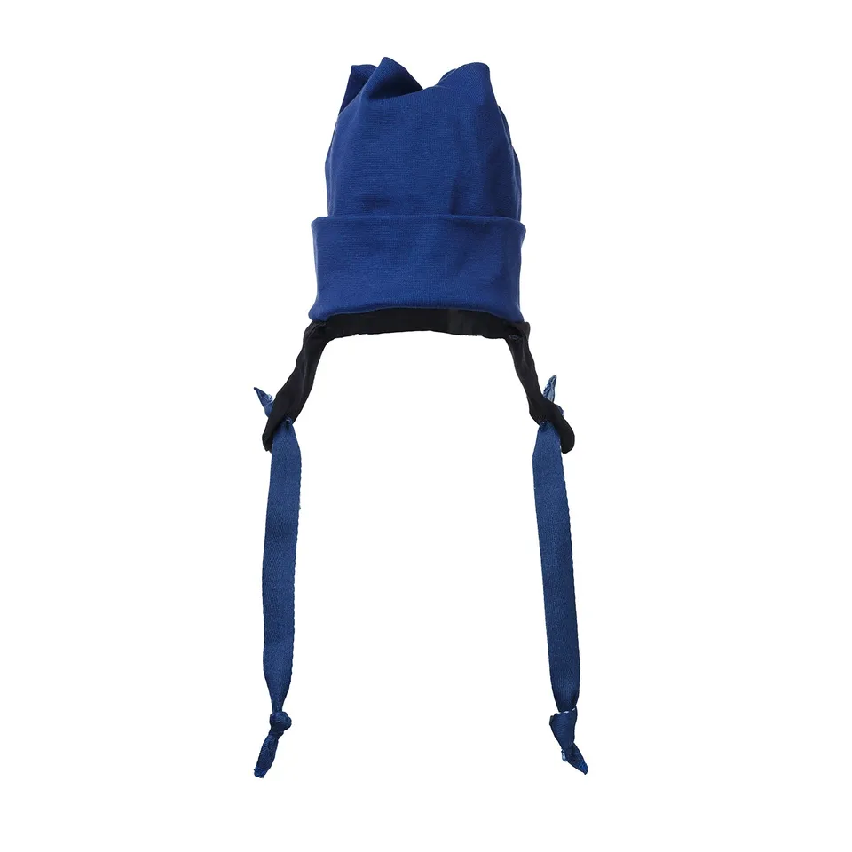 Infantium Victoria Blue Beanie Hat Kindermütze Blau Gr M
