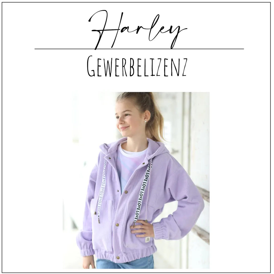 Moeve Design Harley Gewerbelizenz Kinder 40 Stück