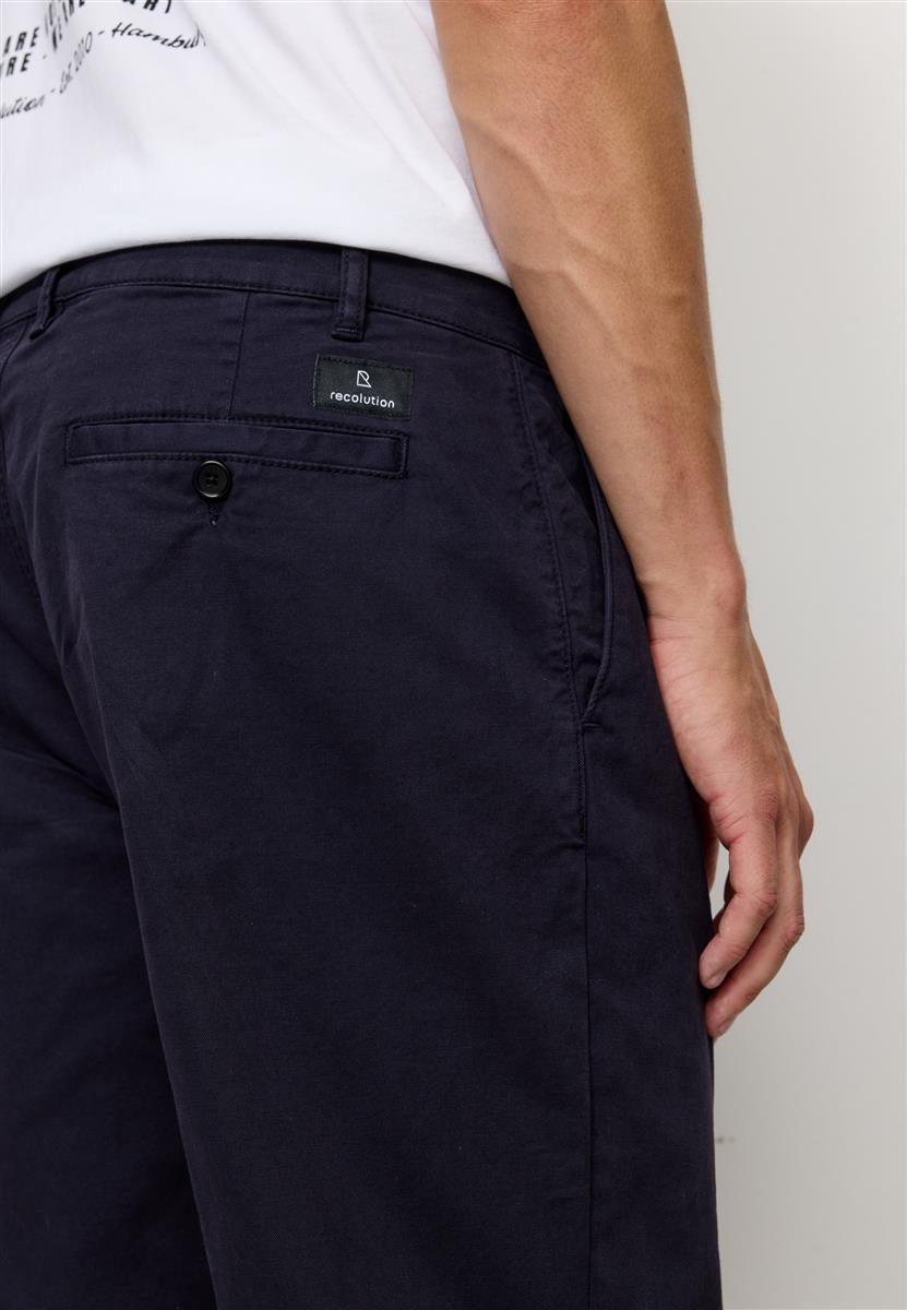 marlowe nature Chino Oak Chino dark navy Bio-Baumwolle