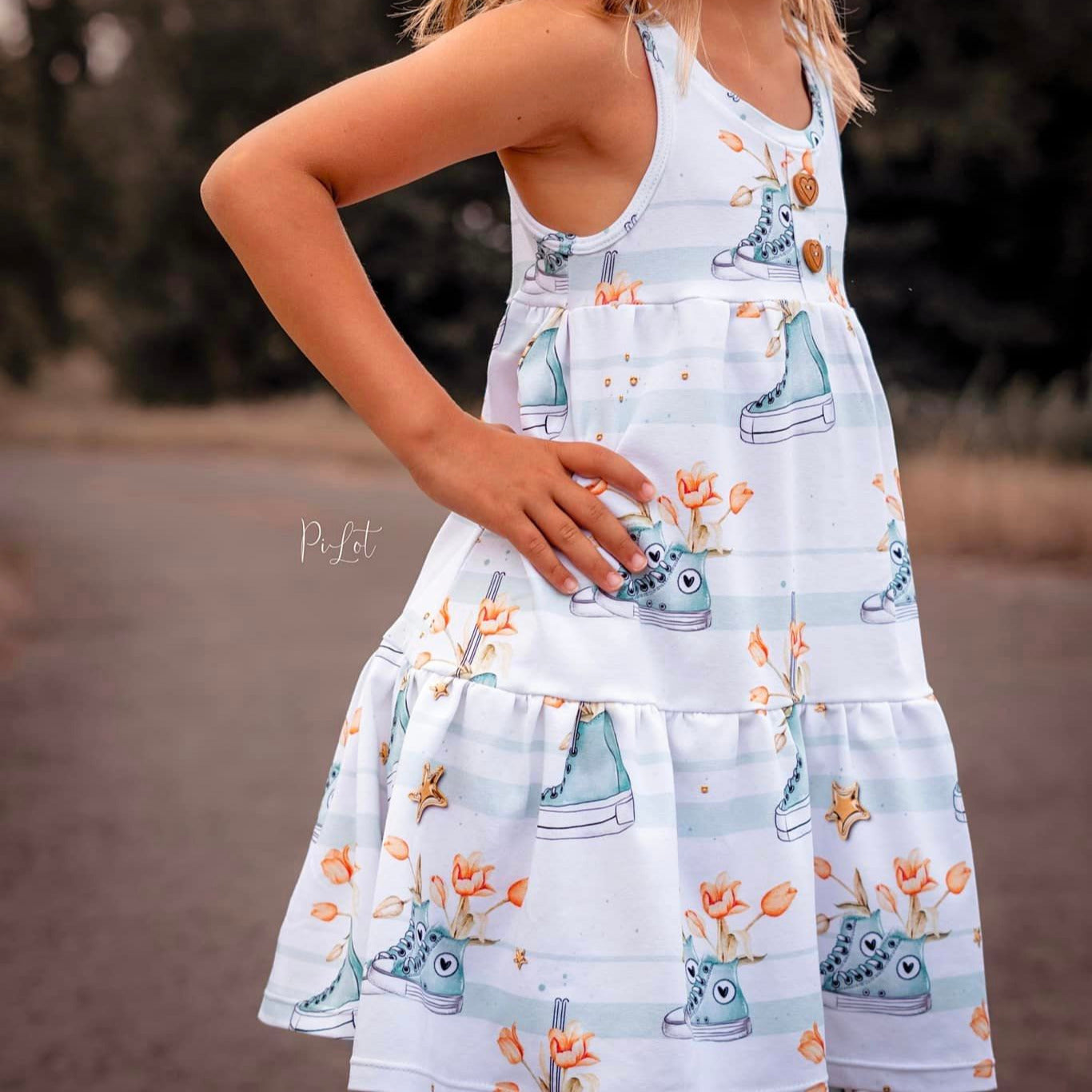 Moeve Design Mini Kathrin Gr.86-164 Schnittmuster Kleid Jersey