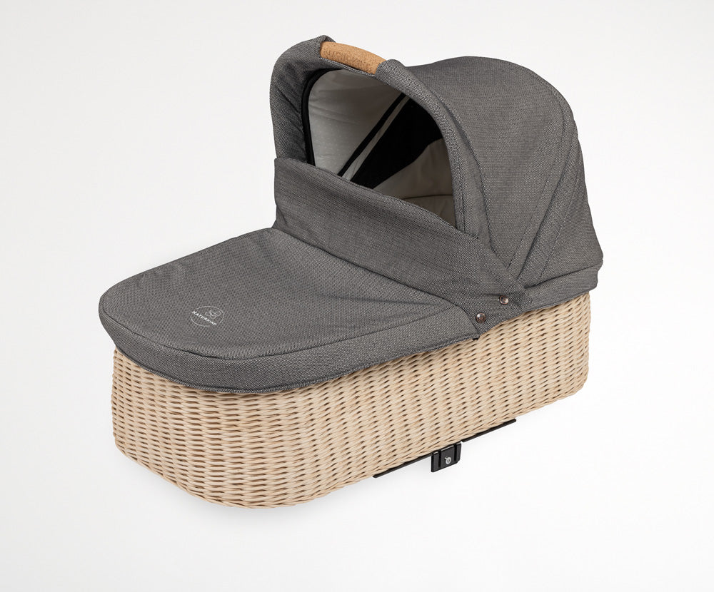Naturkind Babykorb geflochten Cord Cognac für Ida