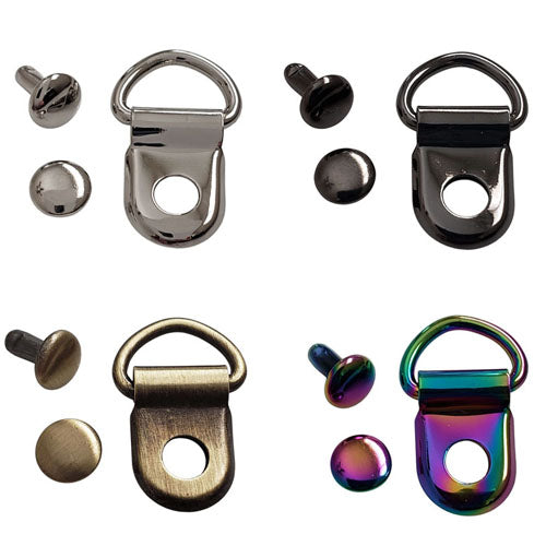 Kam Snaps Bag Hardware D-Ringe 10er Pack Silber 10mm