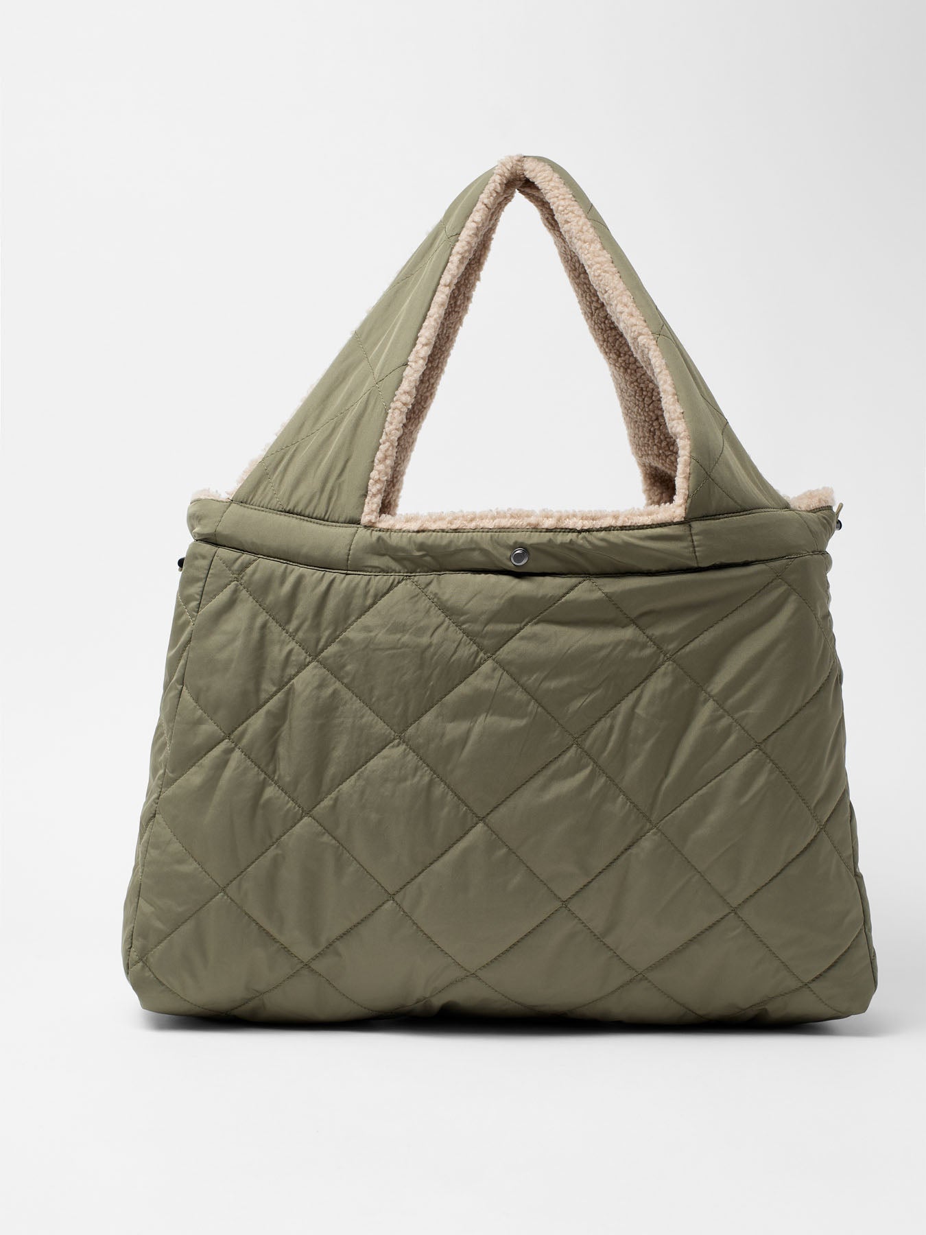 Lanius Wende Tasche Teddystoff bitter chocolate recycelt