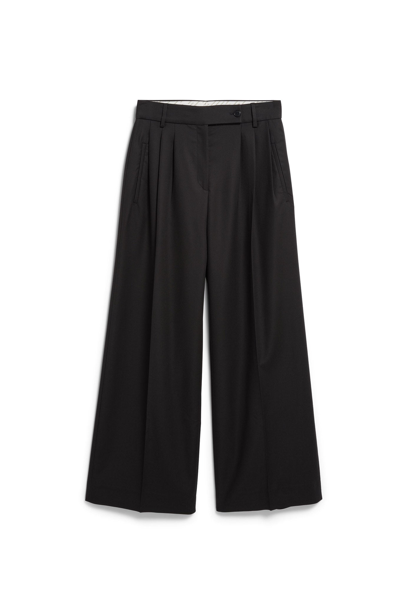 marlowe nature Kaayua Pant Hose schwarz weites Bein