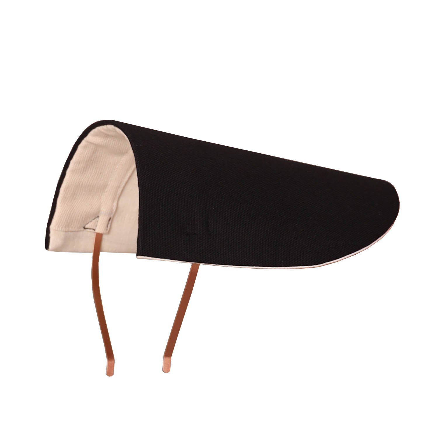 Infantium Victoria Black Cotton Cap Kinder Schwarz Einheitsgröße