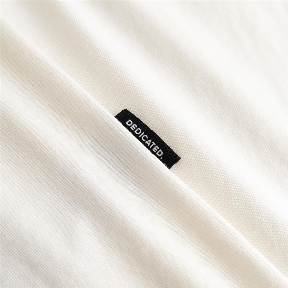 marlowe nature Stockholm Spilled T-Shirt whisper white Bio-Baumwolle