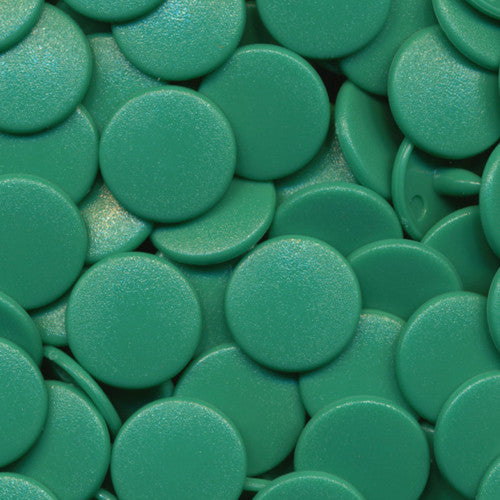 Kam Snaps Plastic Snaps B29 Jade Green Druckknöpfe 11mm 50er matt