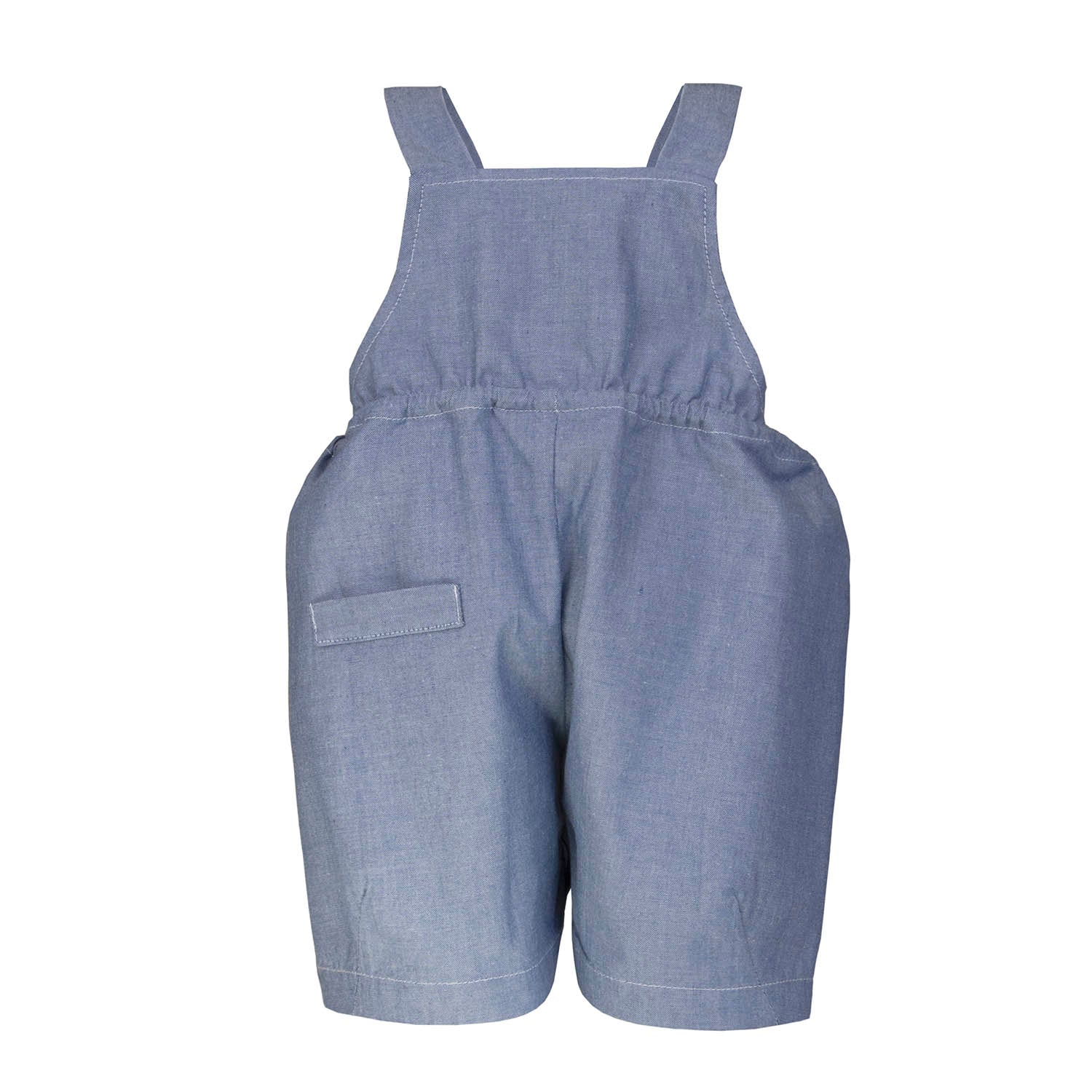 Infantium Victoria Baby Overall Latzhose Denim Hellblau Gr 80
