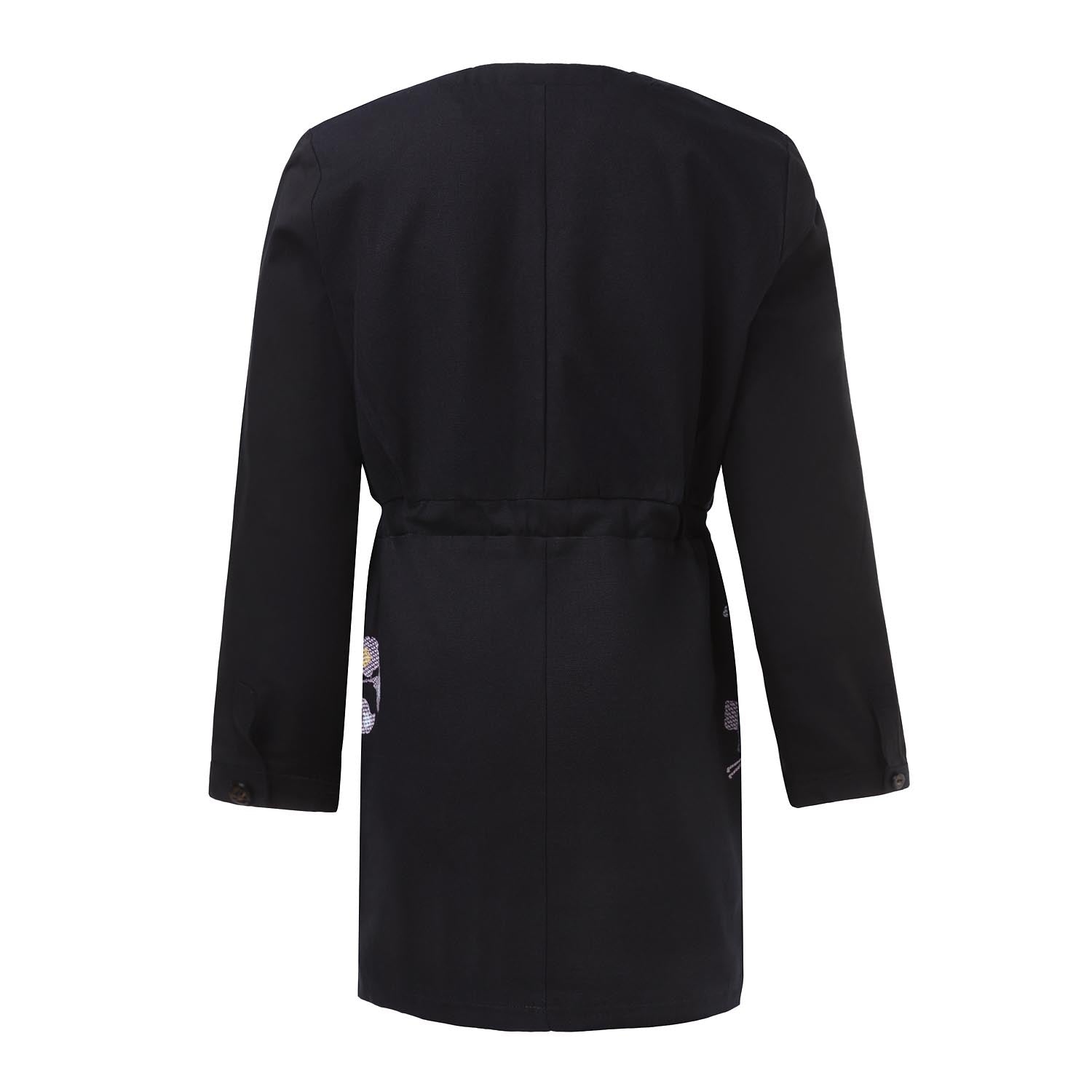 Infantium Victoria Little Black Dress Kleid Schwarz Stickerei