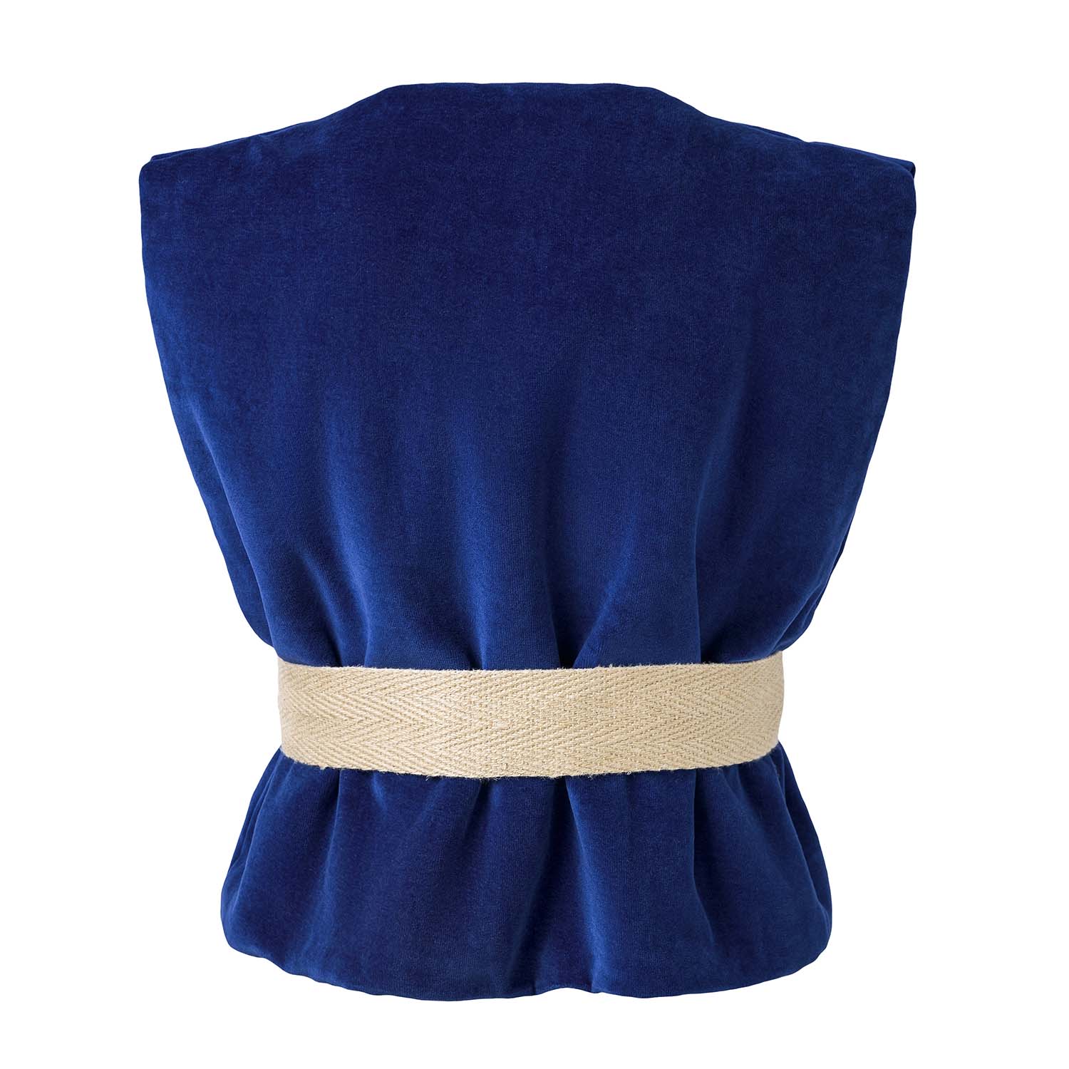 Infantium Victoria Royal Blue Velvet Kinderweste blau 128