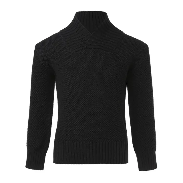 Infantium Victoria Knitted Black Sweater Kinderpullover schwarz