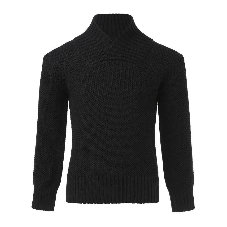 Infantium Victoria Knitted Black Sweater Kinderpullover schwarz