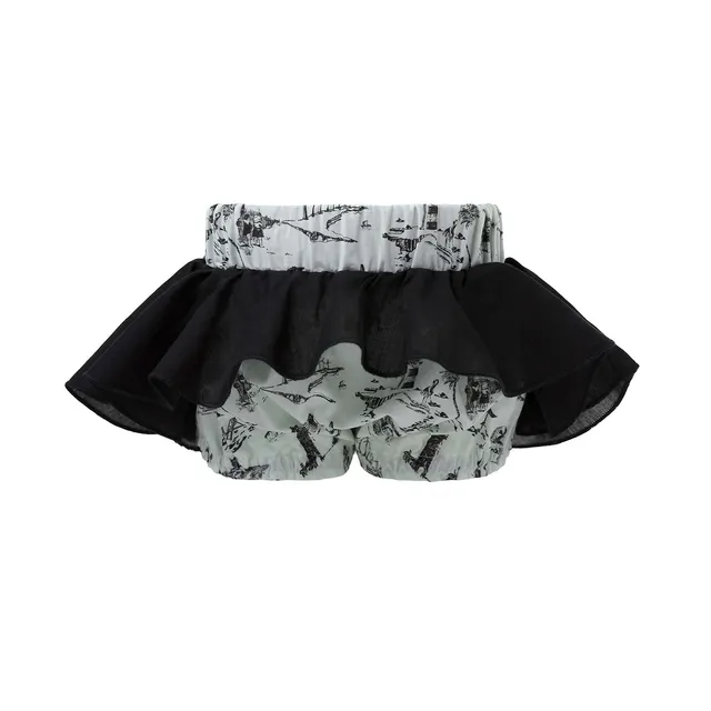 Infantium Victoria Bloomers Baby-Pumphose Mint Vintage-Print