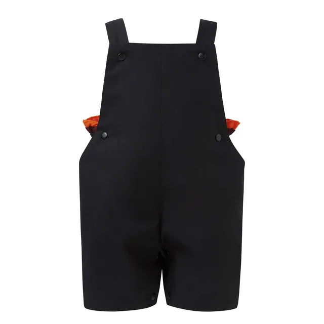 Infantium Victoria Baby Playsuit Overall schwarz Baumwolle