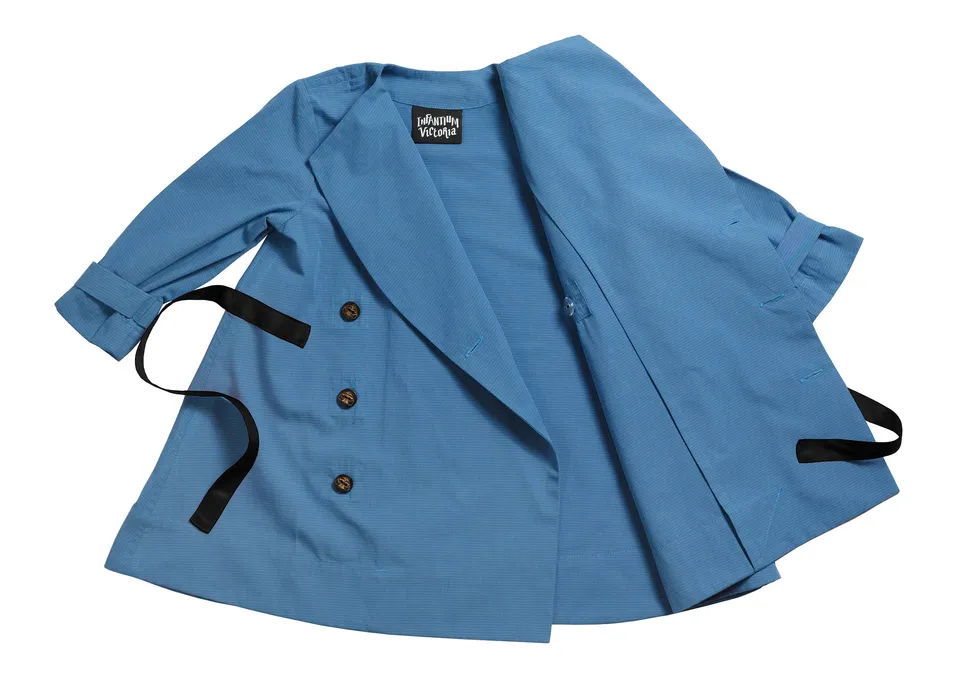 Infantium Victoria Little Trench Dress Kleid blau 104