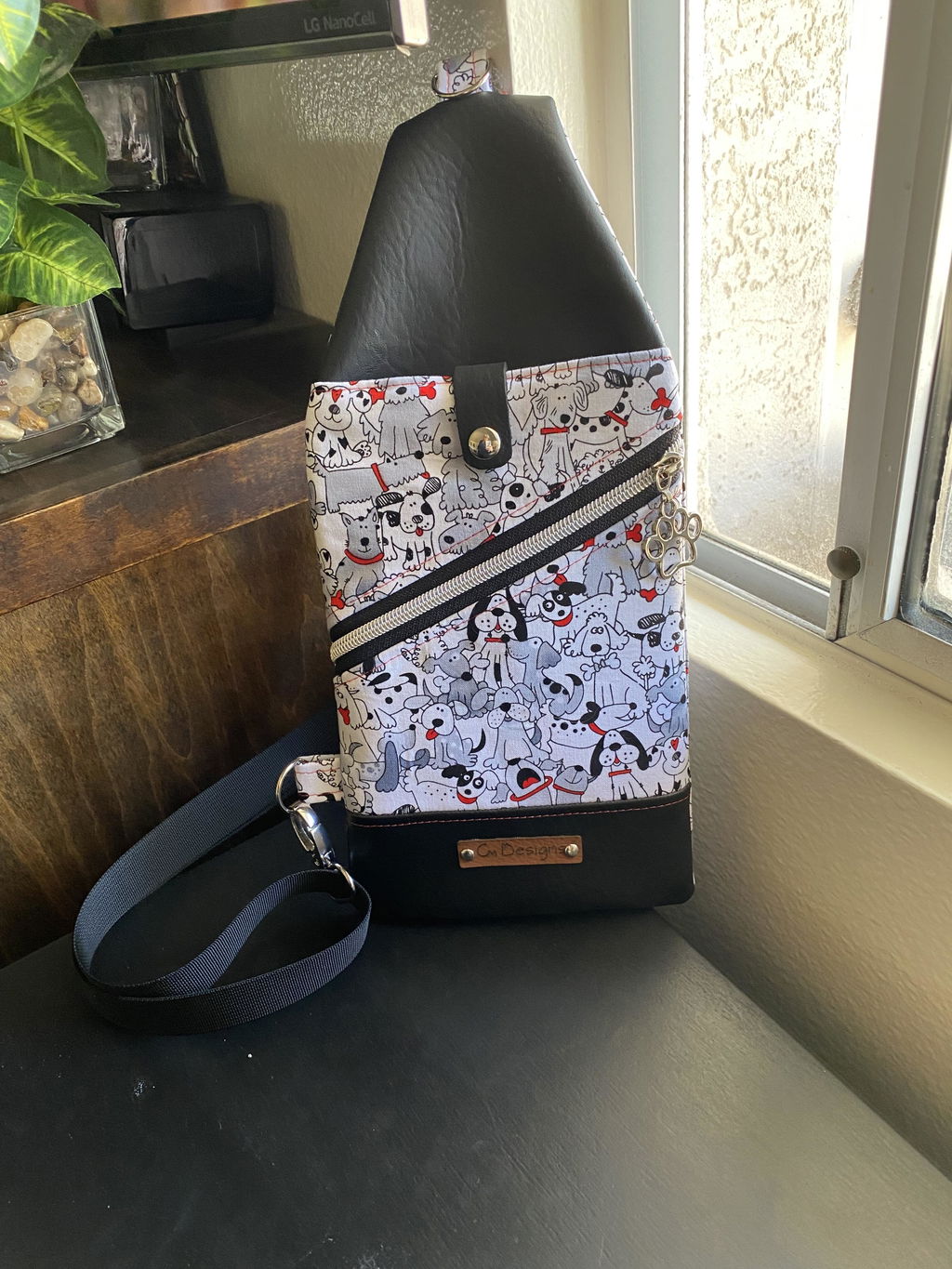 Kam Snaps Bag Hardware Endlosreißverschluss Schwarz 2 Yards