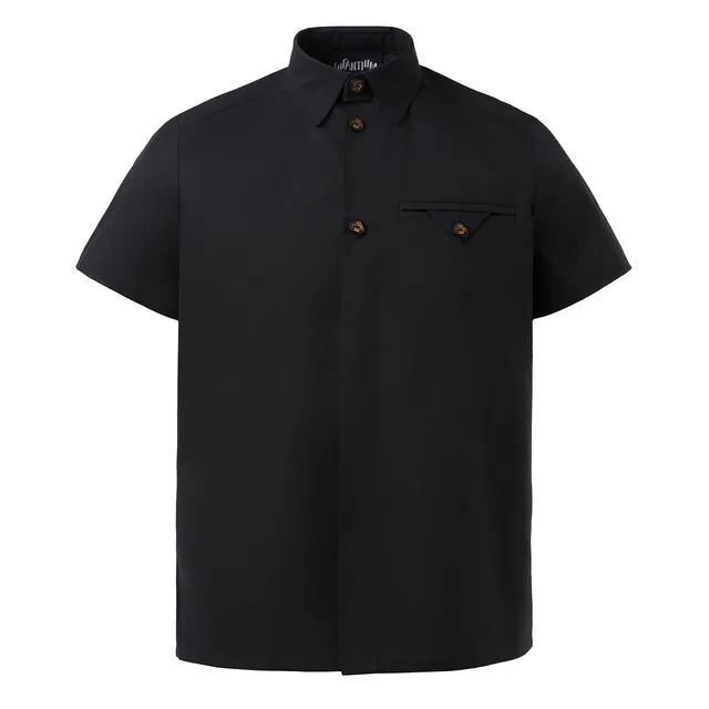 Infantium Victoria Hemdkleid Kinder schwarz Baumwolle kurzarm