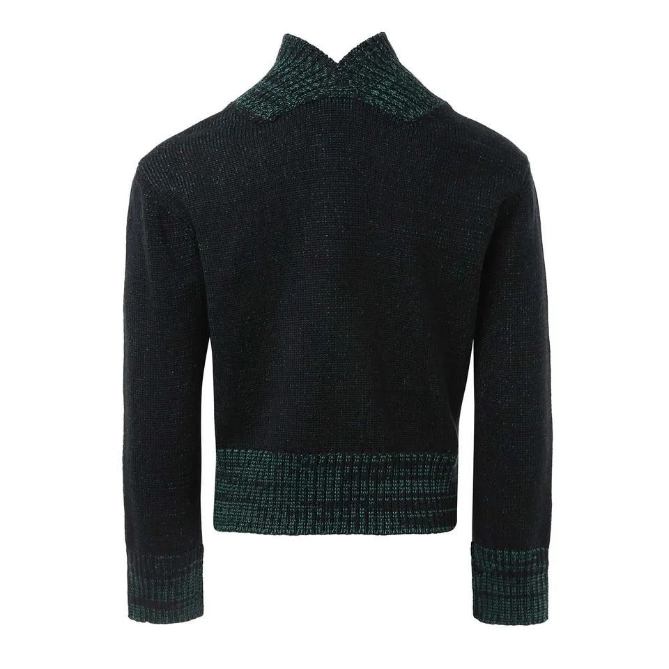 Infantium Victoria Pullover schwarz grün Baby Baumwolle Strick