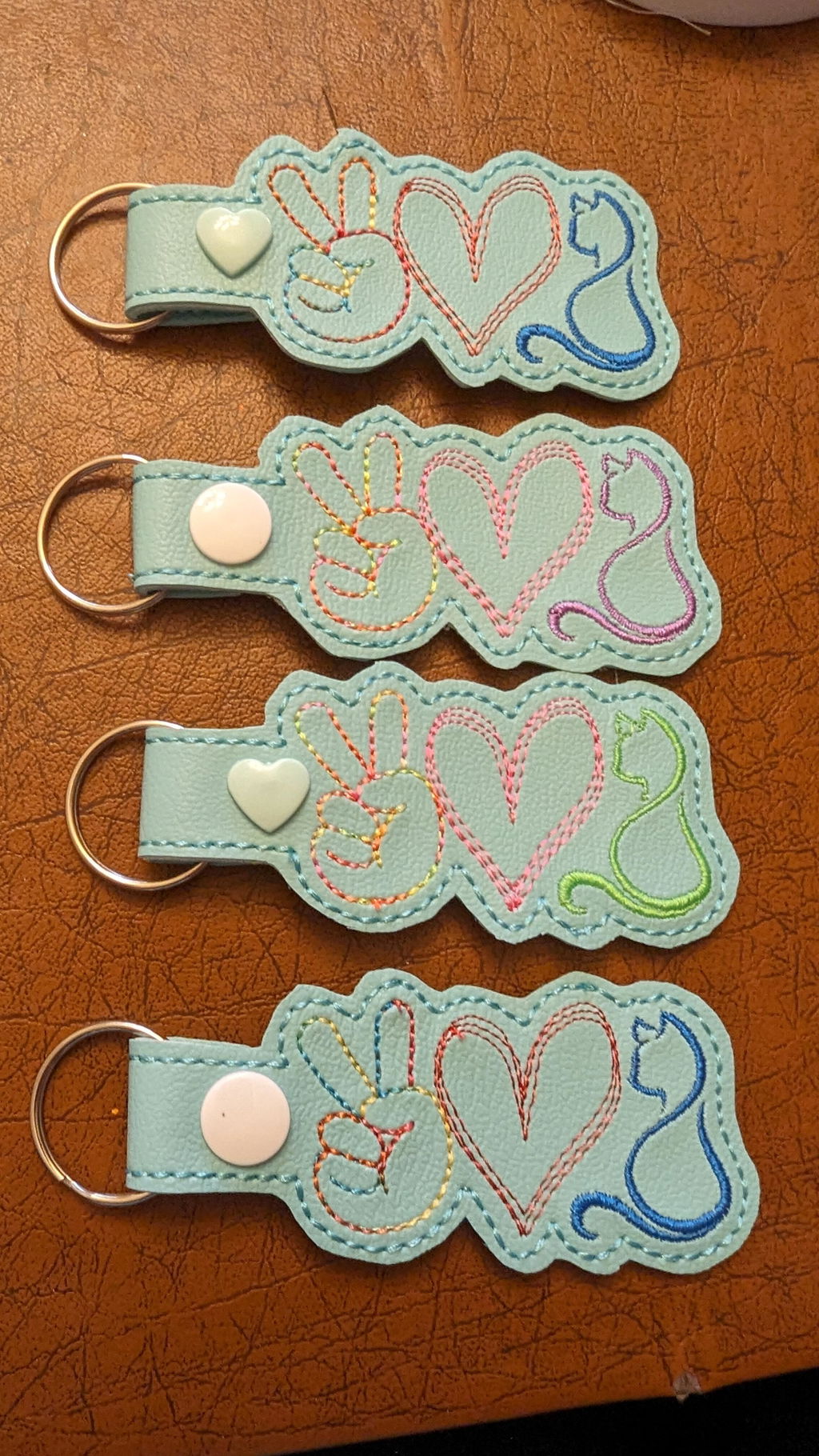 KAM Snaps Plastic Snaps Herz Druckknöpfe extra lang 150 Sets
