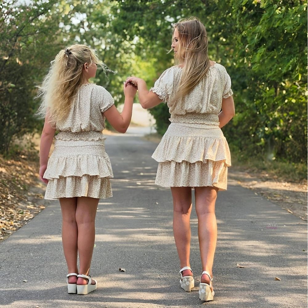 Moeve Design Skort sVolängli Partnerlook Schnittmuster Set