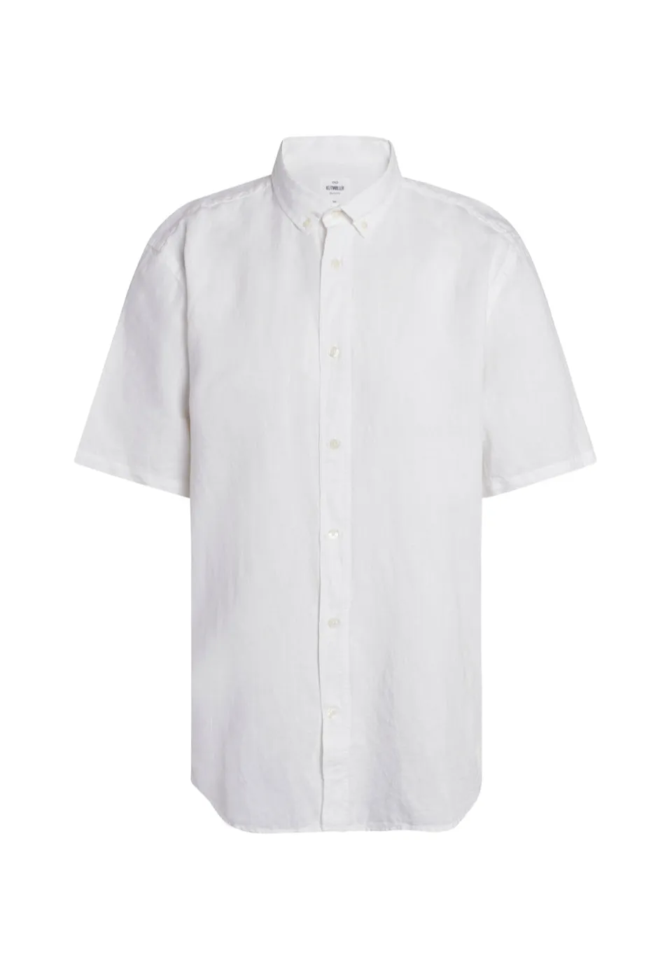 marlowe nature Mikkel Linen Shirt Kurzarmhemd surf blue Leinen