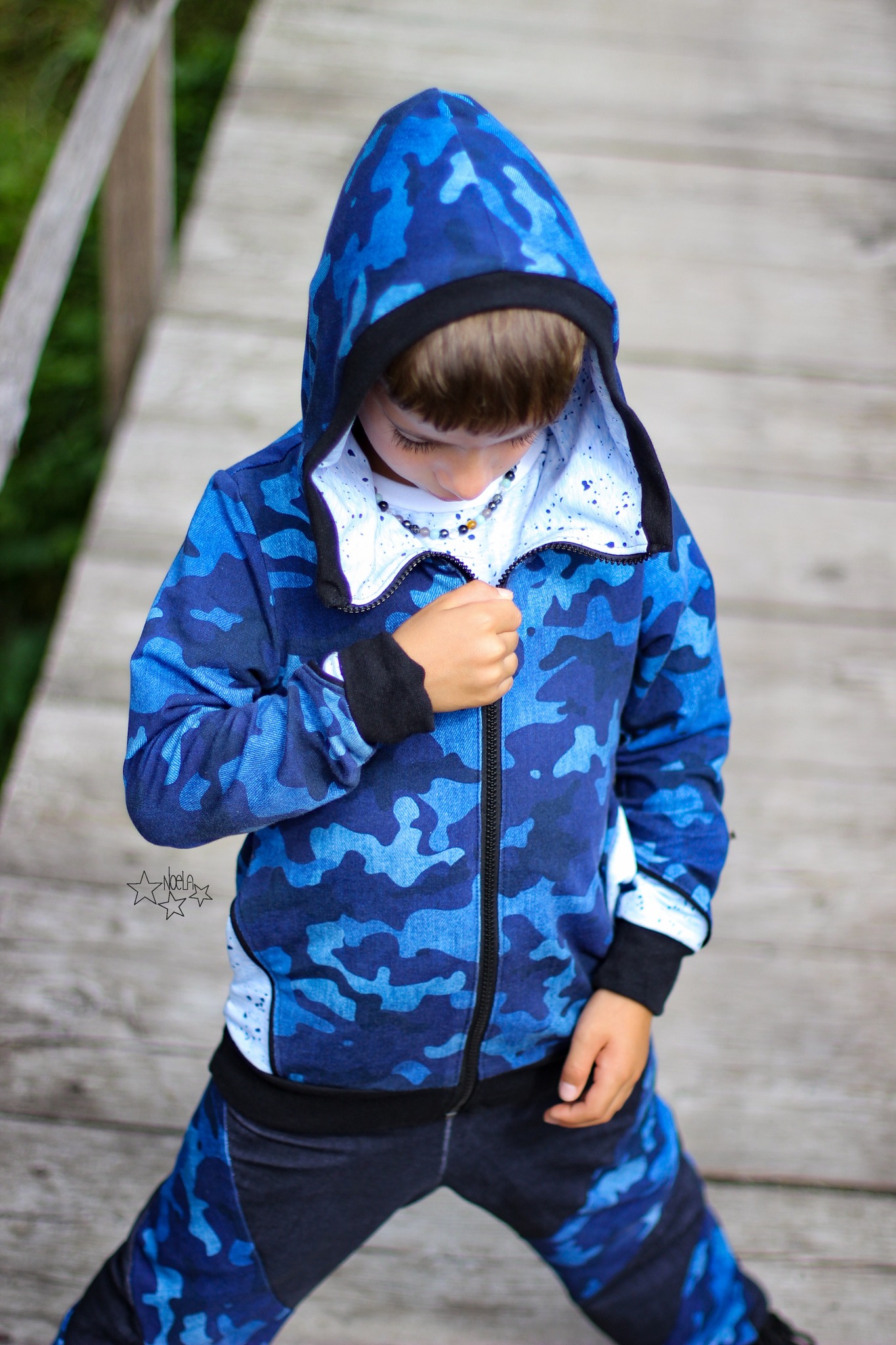 Schnittrebell Solea Sweatee Kids Jacke Gr. 98-152