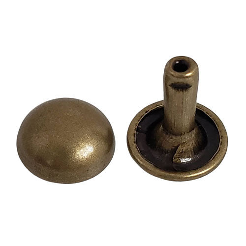 Kam Snaps Rivets Dome Rivets 8mm Silber 50 Sets Nieten