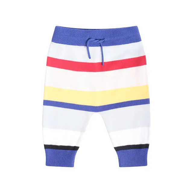 Infantium Victoria Babyhose Streifen Bunt 68 Bio-Baumwolle