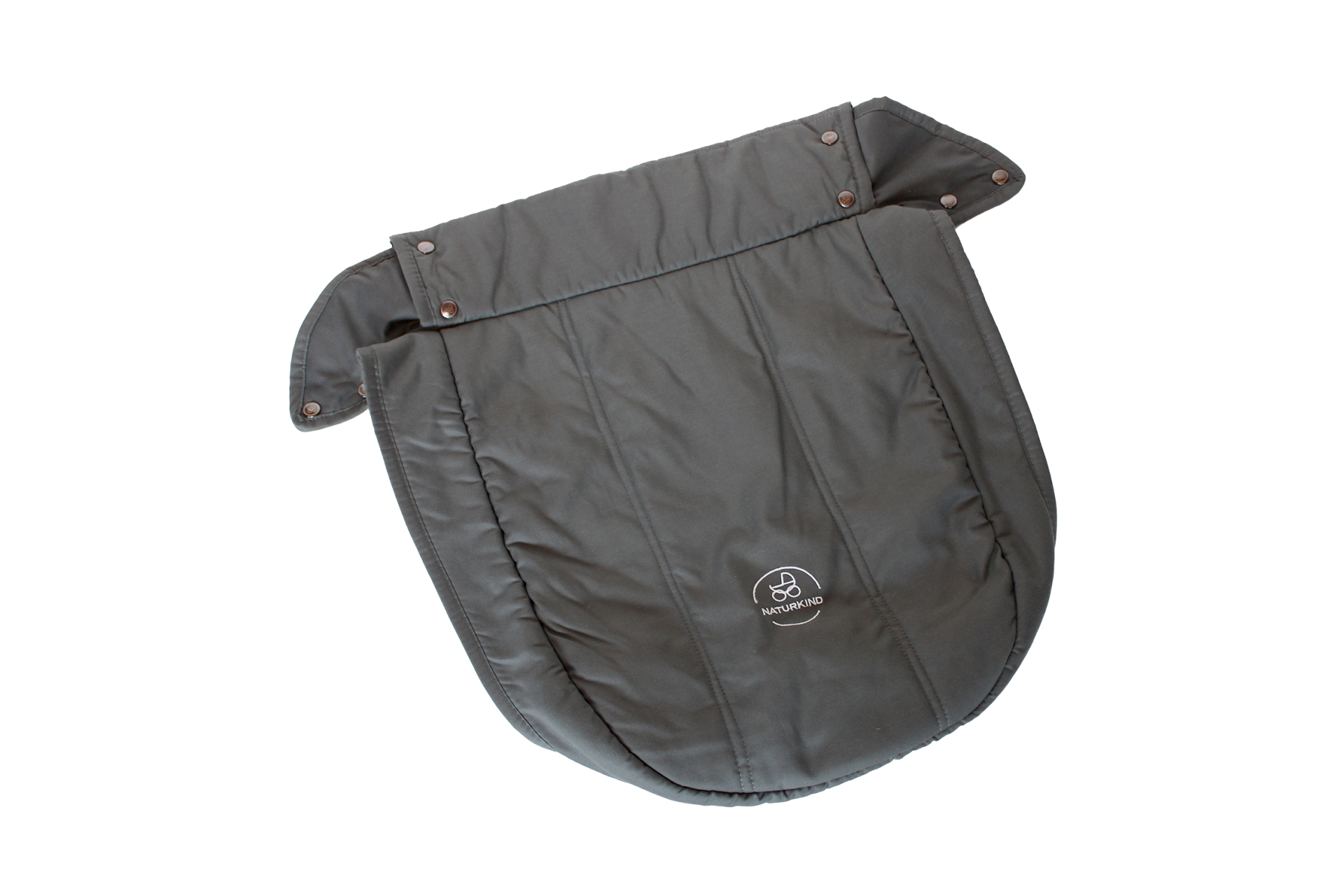 Naturkind Babykorb Max Abdeckung Textilbezug Jade / Sand / Graphit